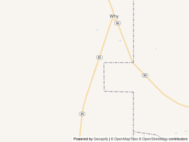 Map of Gunsight Wash location at Phoenix, AZ, United States