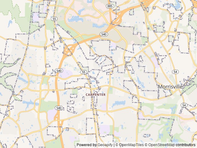 Map for 2023 Xtreme Outdoors Little Guy Micro MAX near Morrisville, NC