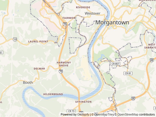 Map for Brand New 2025 Transcend Bunkhouse near Pittsburgh, PA
