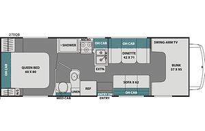 2019 Coachmen RV Leprechaun 270QB Ford 350