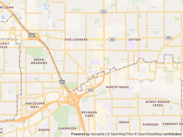 Map for 2022 CrossRoads RV Cruiser Aire CR22BBH near Vancouver, WA
