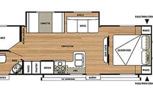2015 Forest River RV Salem Cruise Lite 262BH