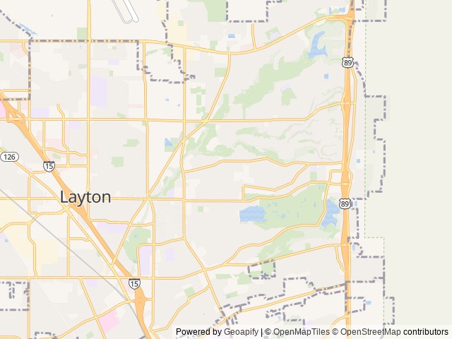 Map for The Tardis! near Layton, UT