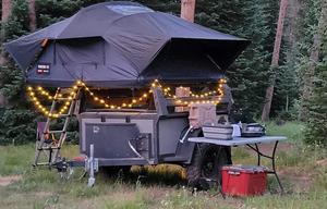 The Roam Wagon - Overland Trailer w/ 4 Person RTT
