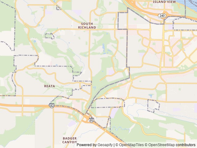 Map for Great Family Getaway w/ King Bed near Richland, WA