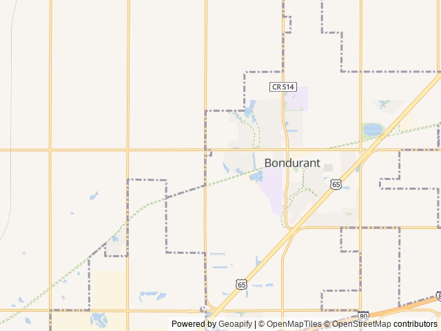 Map for The perfect camper for a large family! near Bondurant, IA