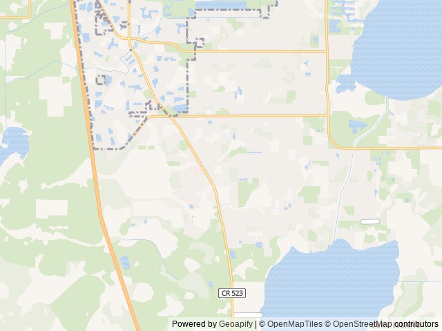 Map of Canoe Creek RV Resort, St Cloud, Florida location at St. Cloud, FL, United States