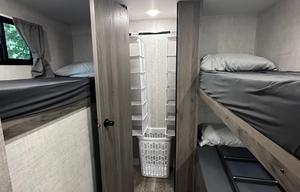 Private bunk room camper