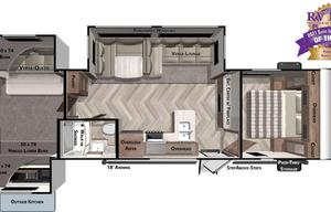 2022 Forest River Salem Double Room Extra Big