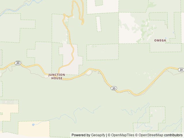 Map of Skillman location at Nevada City, CA, United States