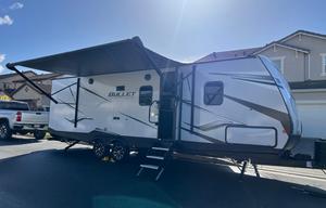 The Farmhouse travel trailer.