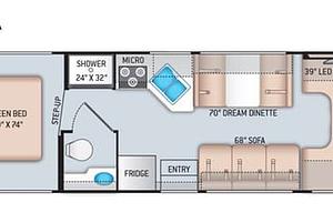 2021 Thor Motor Coach Four Winds 28A RV rental photo 5