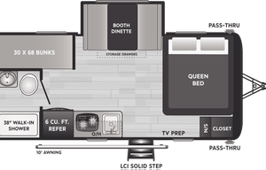 2022 Keystone RV Hideout Single Axle 176BH