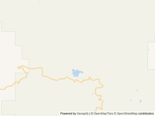 Map of Camp Cottonwood location at Lakeview, OR, United States