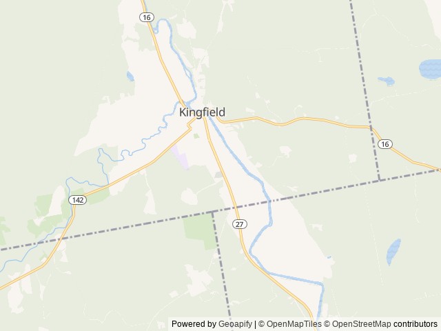 Map for Maine and New Hampshire camping at it's best! near Brighton, VT