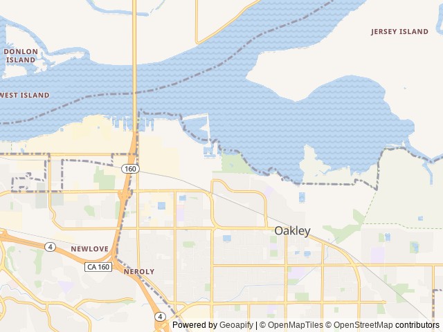 Map for 2024 Forest River Sunseeker - ( Delta Dreamer ) near Oakley, CA