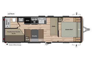 2018 Keystone RV Springdale 260TBWE