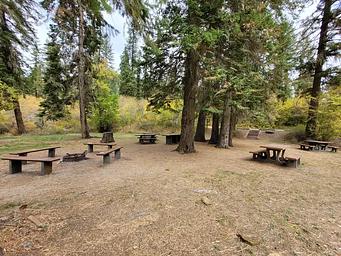 South Fork Site #5, Camp area