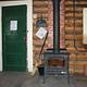 Mill Creek Cabin woodstove