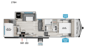 2024 Grand Design Reflection 100 Series 27BH
