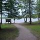 Morgan Lake beach and picnic area