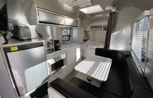 Airstream 22FB Bambi Private Hillside Campground
