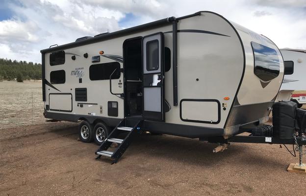 2019 Rockwood MiniLite 2509S Slide Outdoor Kitchen