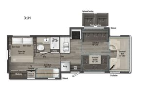2025 Winnebago 31H Bunkhouse