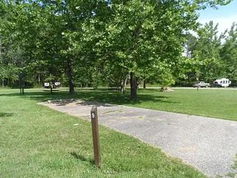 View of the campground