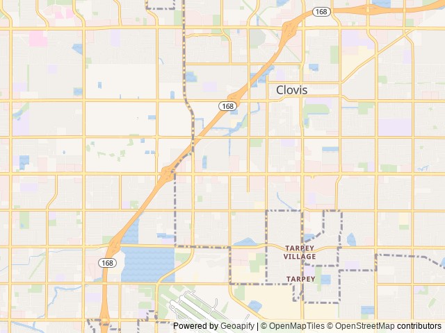Map for Pet friendly - 2023 Coleman 17B near Clovis, CA