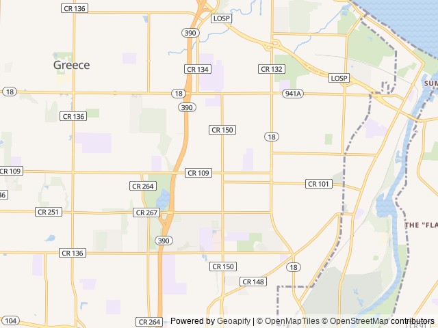 Map for 2017 Jayco Greyhawk 29MV near Rochester, NY