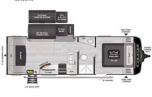 2023 Keystone RV Cougar Half-Ton 25RDSWE