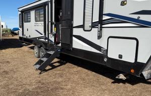 Joe and Jaimee's pet friendly camper rental