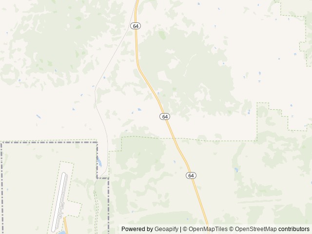 Map of Grand Canyon South Rim KOA Journey location at Williams, AZ, United States