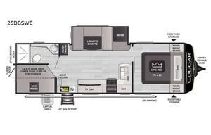 2022 Keystone Cougar Half-Ton Bunkhouse