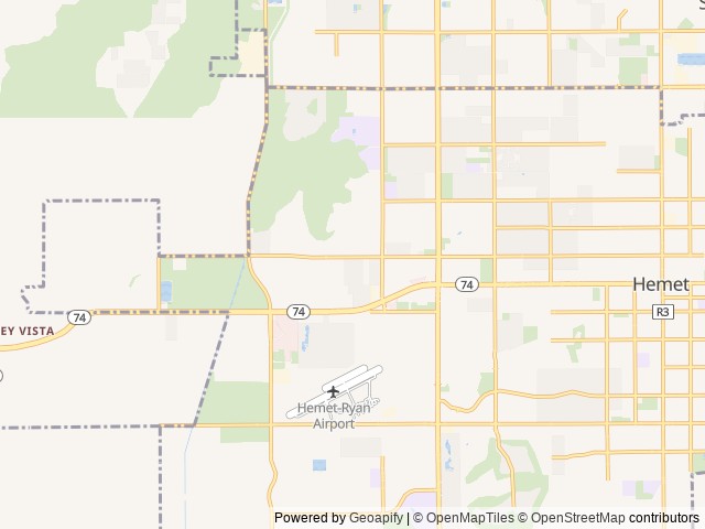 Map for 2024 Forest River RV Rockwood Ultra Lite 2706WS near Hemet, CA