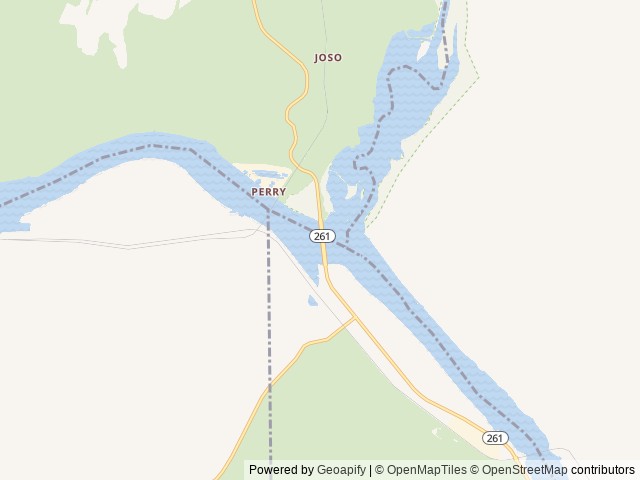 Map of Starbuck / Lyons Ferry Marina KOA Holiday location at Starbuck, WA, United States