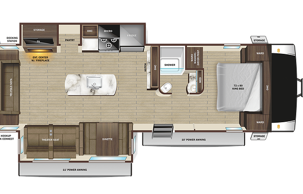 Luxury Open Range 290RLS w/ Solar – Clean & Roomy