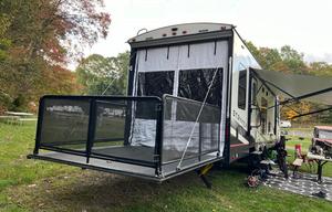 16 FT GARAGE TOY HAULER/CAMPER- - All inclusive
