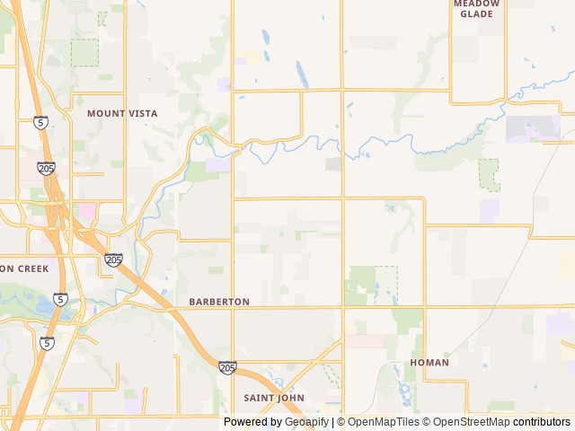 Map for 2023 Keystone Springdale near Vancouver, WA