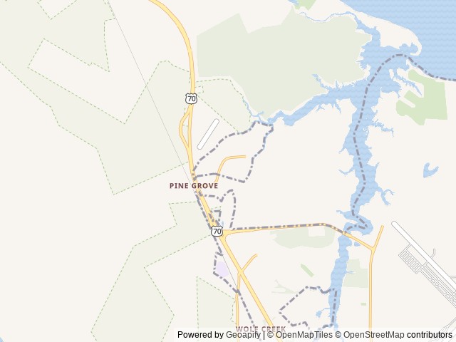 Map for 2019 Grand Design Momentum M-Class 351M near Havelock, NC