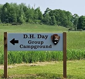 D.H. Day Group Campground Sign 2025