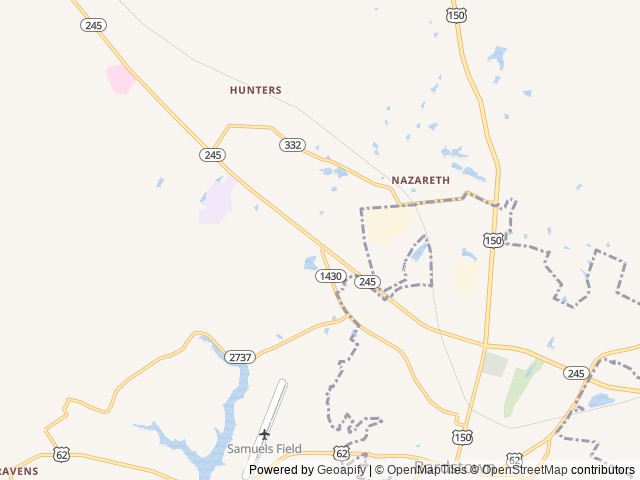 Map of Little Patch of Heaven Campground location at Bardstown, KY, United States