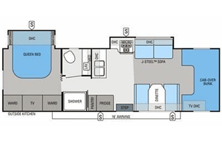 Ultimate home on wheels!-2013 Jayco Greyhawk 29KS