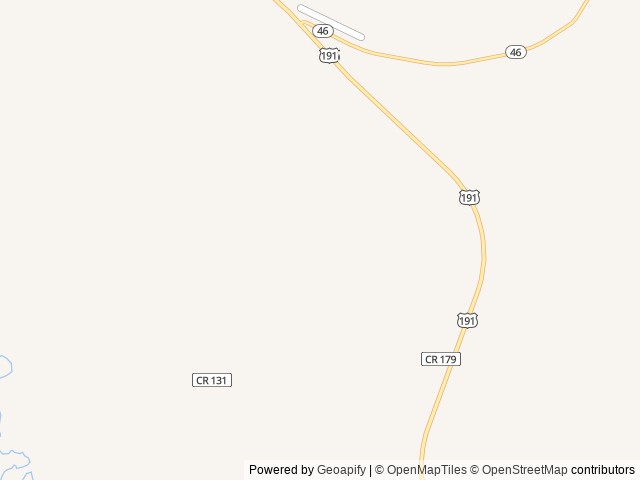 Map of ULUM Moab location at La Sal, UT, United States