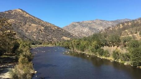 The scenic Upper Kings River.