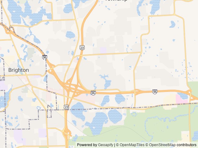 Map for 2022 Grand Design Transcend Xplor 261BH near Brighton, MI