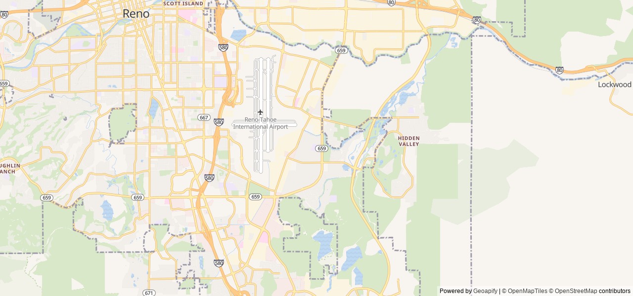 Map for 2022 Coleman Lantern Bunkhouse near Reno, CA