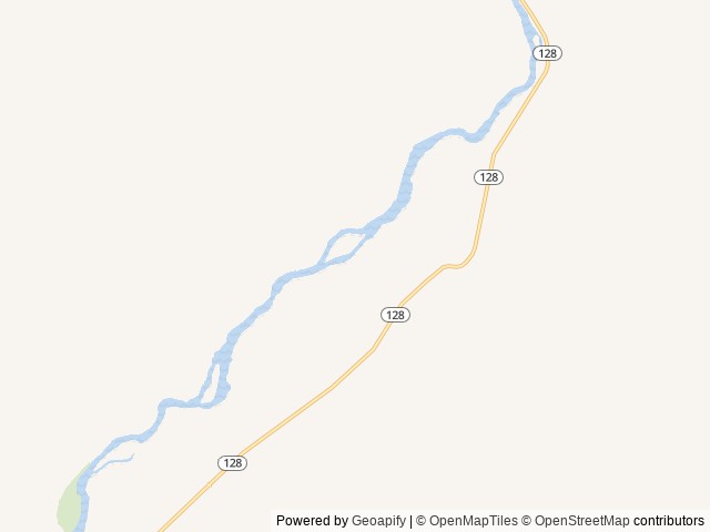 Map of Upper Onion Creek Group Site location at Moab, UT, United States