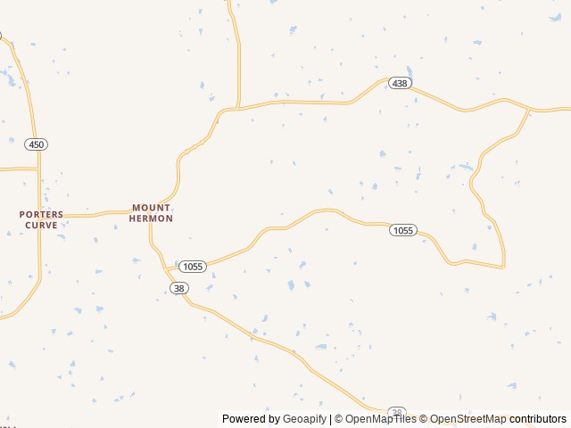 Map of Silver Creek Campground location at Franklinton, LA, United States